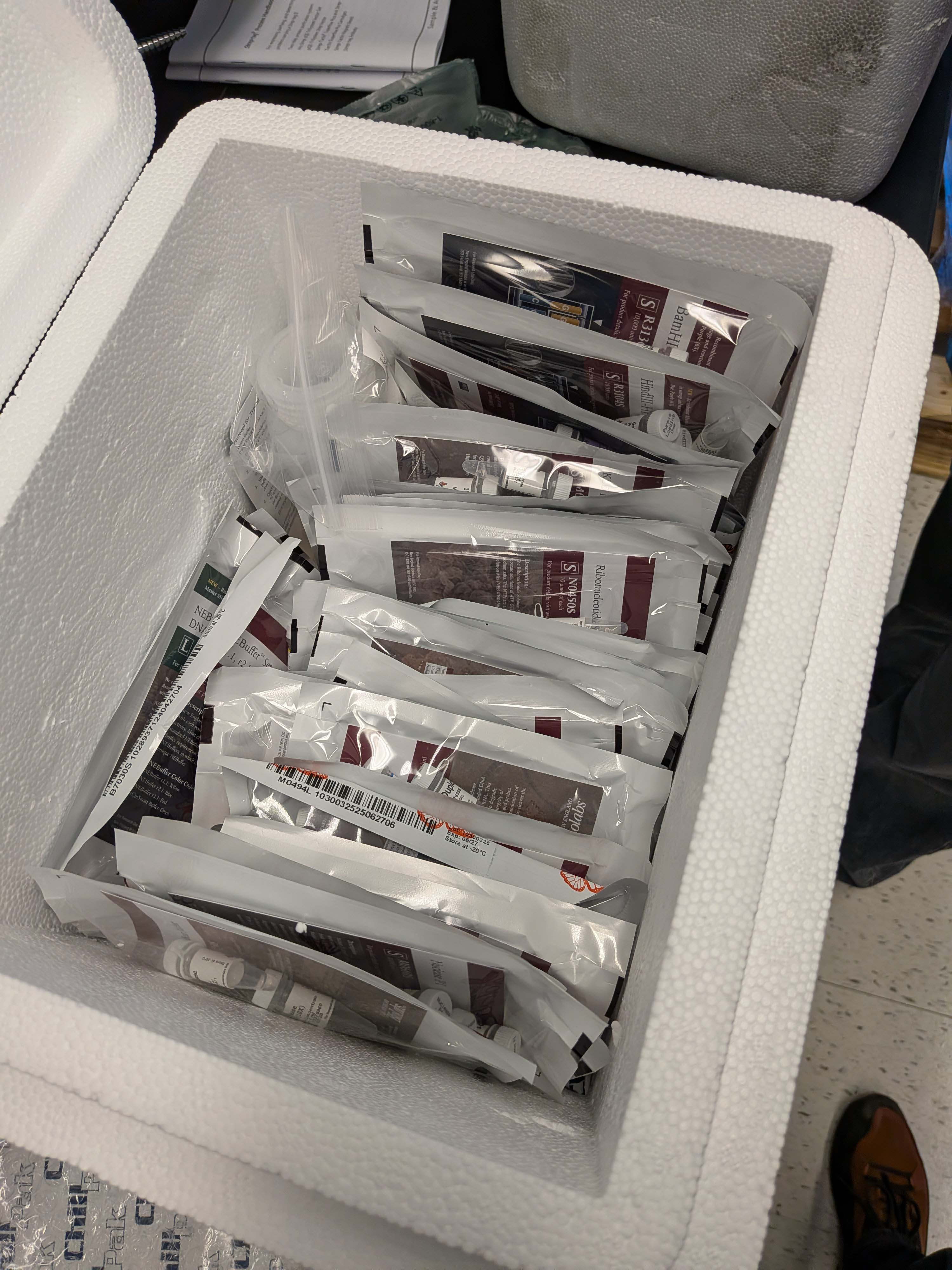 A glorious delivery from NEB